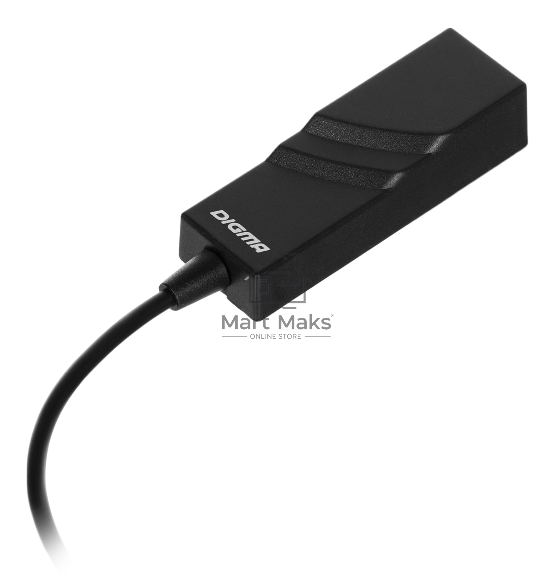 Сетевой адаптер Ethernet Digma D-USBC-LAN100 USB Type-C