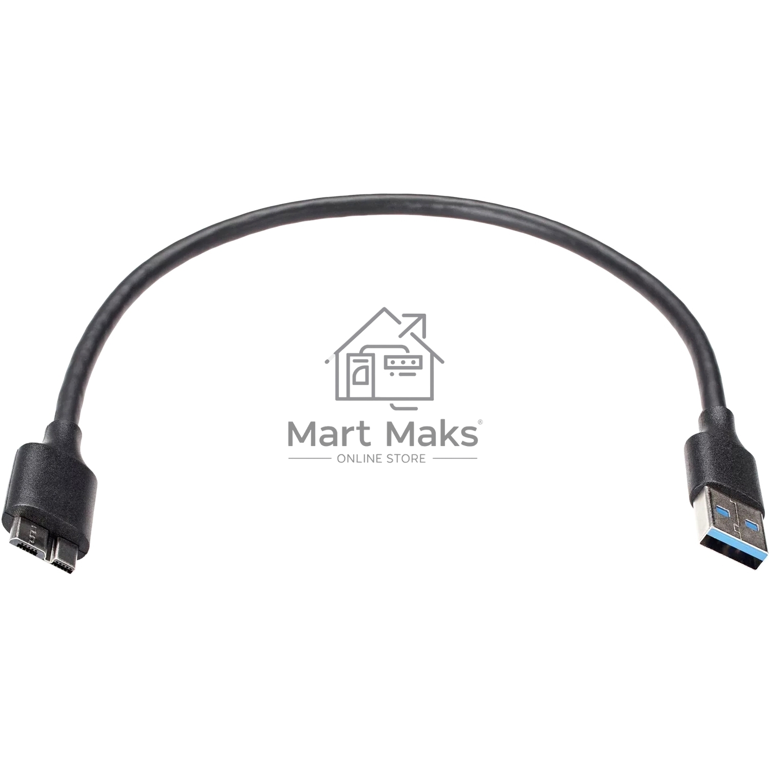 Кабель соединительный Telecom TUS712-0.3M USB3.0 Am-MicroBm 0.3m Telecom (TUS712-0.3M)