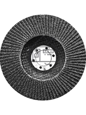 Круг лепестковый торцевой, конический, Р 60, 180 х 22,2 мм Сибртех