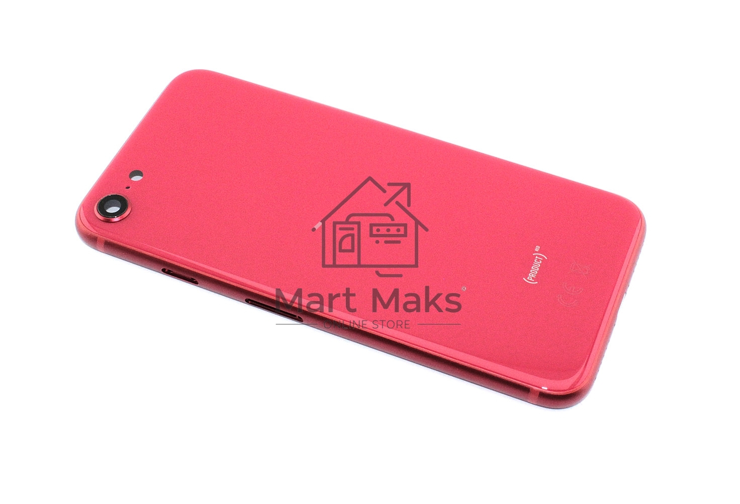 Задняя крышка (корпус) в сборе с рамкой для Apple iPhone SE2 красная
