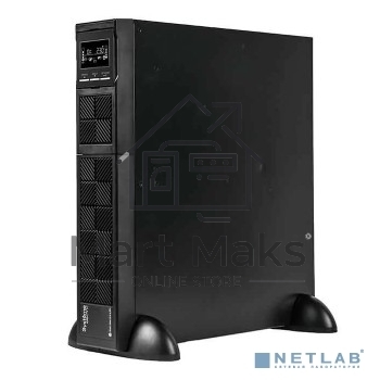 Источник бесперебойного питания Systeme Electriс Smart-Save Online SRV, 3000VA/2700W, On-Line, Rack 2U(Tower convertible), LCD, Out: 6xC13+1xC19, SNMP Intelligent Slot, USB, RS-232