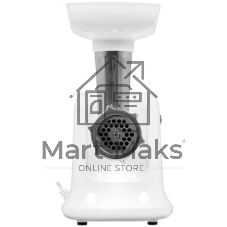Мясорубка электрическая OLTO HM-080 белый, 1800 Вт, 1.5 кг/мин, реверс, защита от перегрузки, насадки - 4
