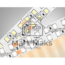 Светодиодная лента Ambrella light GS3701 2835 240Led /24W m/ 24V IP20 3000K/ 5000*14*1.2mm (2 конт.)