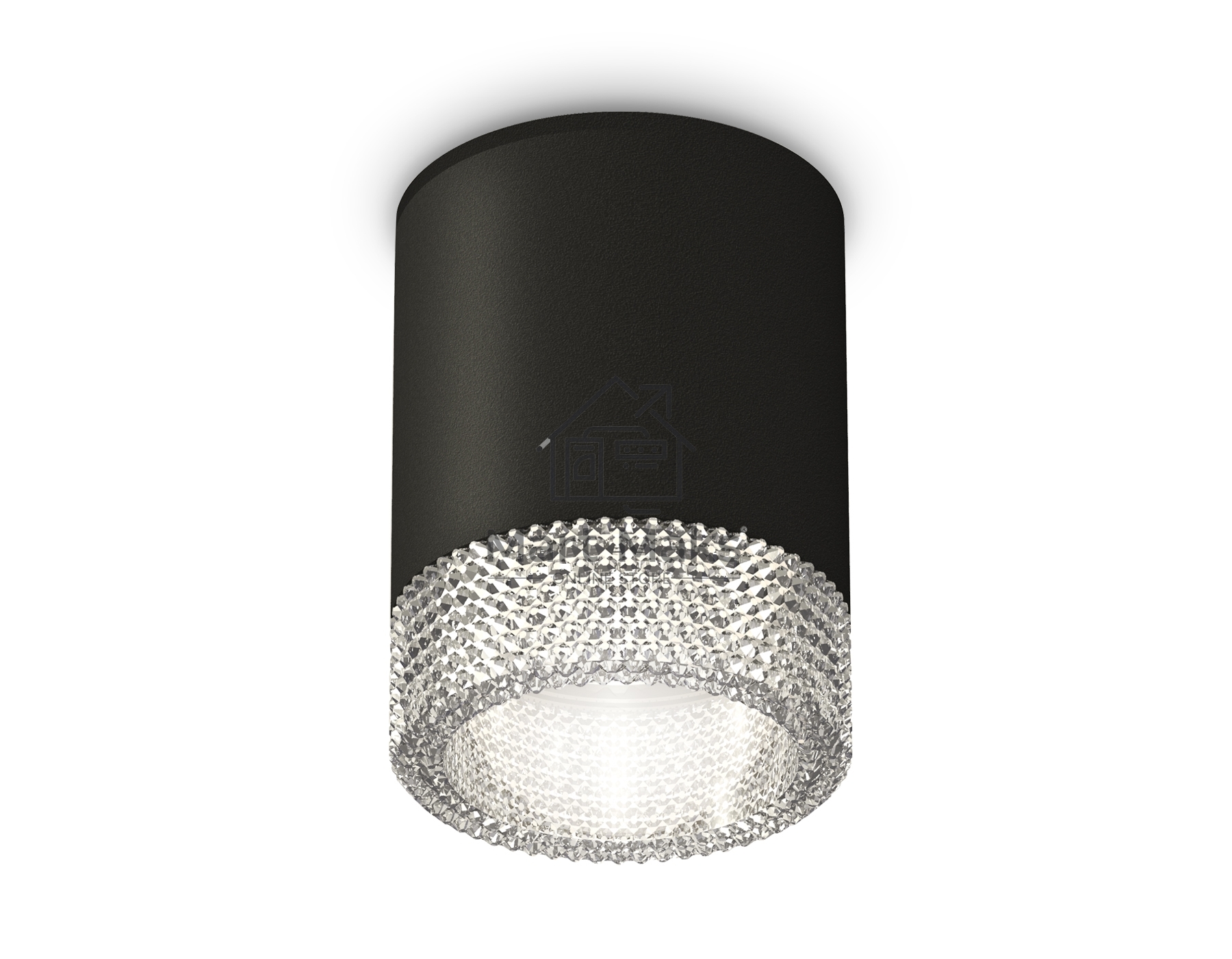Светильник Ambrella Light XS6302040 SBK/CL черный песок/прозрачный MR16 GU5.3 (C6302, N6150)