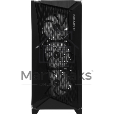 Компьютерный корпус Gigabyte C301G черный без БП ATX 4x120мм 4x140мм 2xUSB 3.0 audio bott PSU