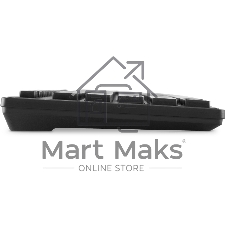 Комплект клавиатура+мышь Oklick S255W беспроводной, USB, 1200 DPI, чёрный