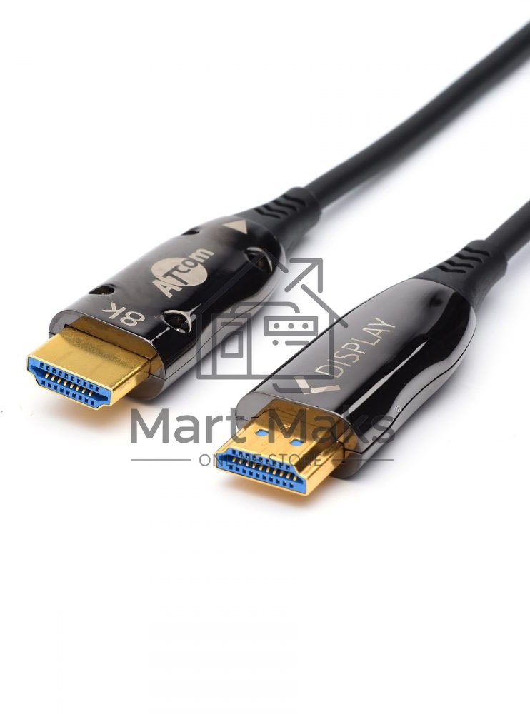 Кабель HDMI 15 м (HIGH speed, Metal gold, Optical) 8K VER 2.1 Кабель HDMI 15 м (HIGH speed, Metal gold, Optical) 8K VER 2.1