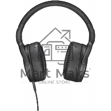 Наушники Sennheiser HD 400S накладные складные закрытые 18-20000Гц съемный кабель 1,4м, угловой jack 3.5мм, 120дБ, микрофон, черные, 508598