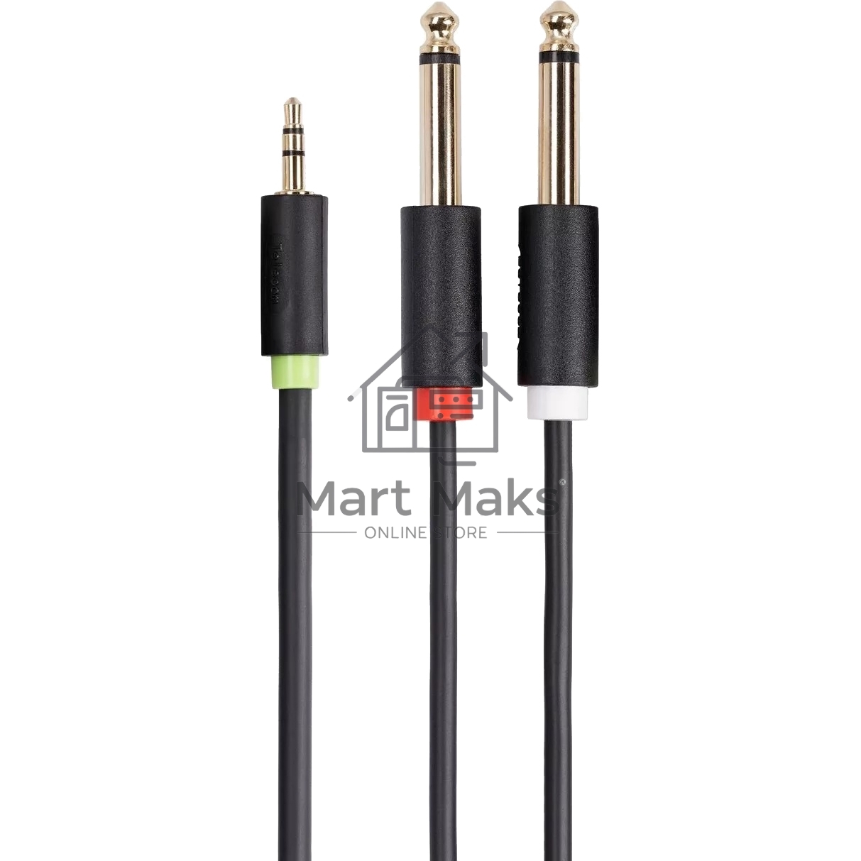 Кабель-адаптер 3.5ST(M)/2X6.35 ST(M), 3м, Telecom PRO <TAV6168-3M>