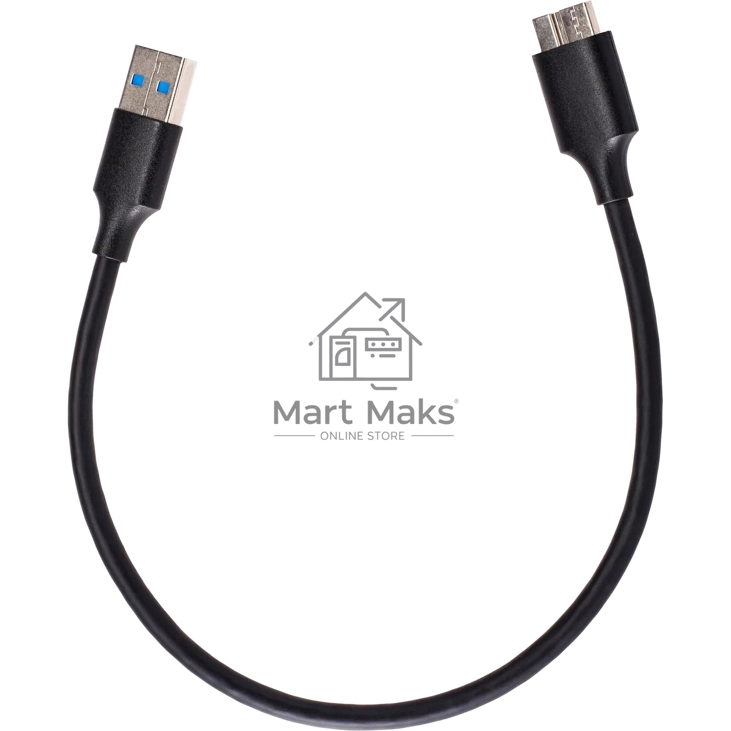 Кабель соединительный Telecom TUS712-0.3M USB3.0 Am-MicroBm 0.3m Telecom (TUS712-0.3M)