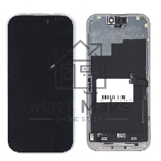 Дисплей (модуль) для Apple iPhone 15 Pro в сборе с тачскрином, черный (OR)