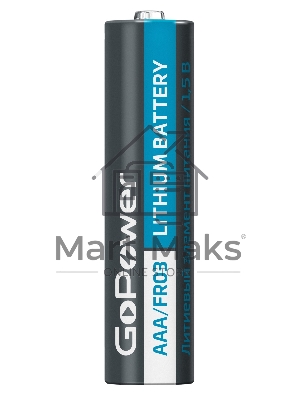 Батарейка GoPower FR03 AAA BOX10 Lithium 1.5V (10 шт.)