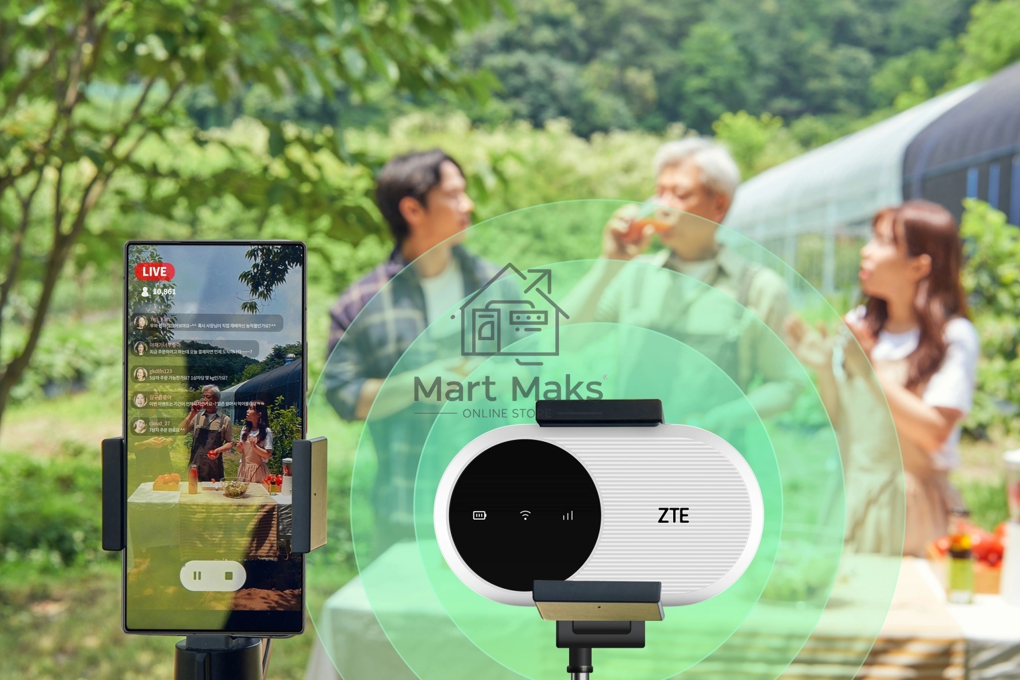 Модем 3G/4G/4G+ ZTE U20 USB Wi-Fi VPN Firewall +Router внешний белый