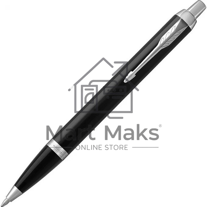 Ручка шариковая Parker IM Core K321 (CW1931665) Black CT M, синие чернила, подарочная коробка