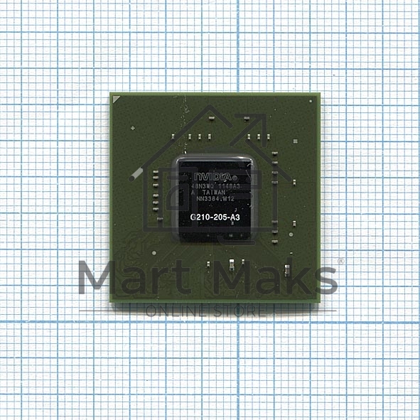 Чип GeForce G210, G210-205-A3