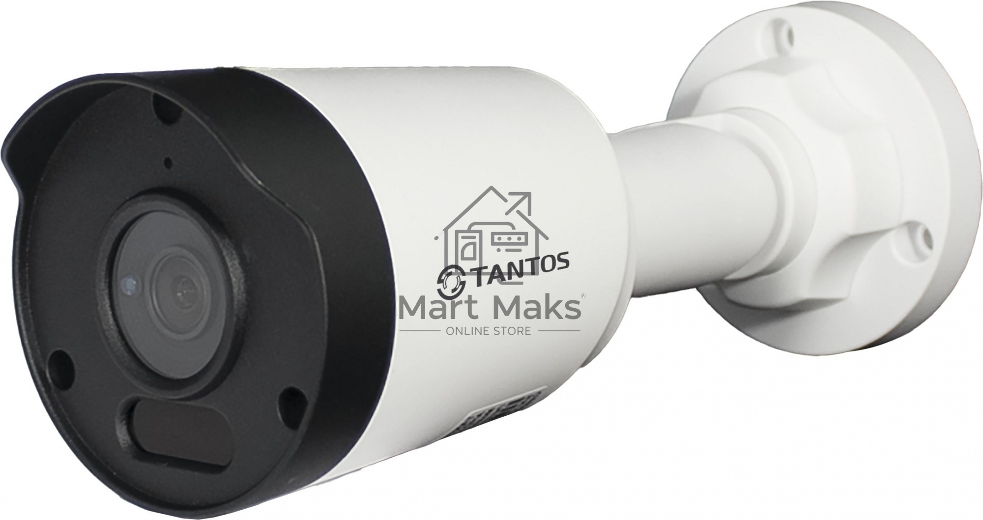Камера видеонаблюдения IP Tantos TSi-Pe50FPN 2.8-2.8мм корп.:белый (00-00244632)
