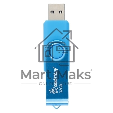 Флешка USB R/W 2.0 SmartBuy 32 Gb, Twist черный