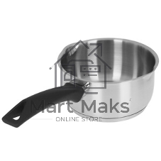 Ковш Rondell Strike Grey Ultra RDS-1946 1.3 л. d=16 см (с крышкой) стальной