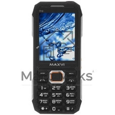 Мобильный телефон Maxvi T12 черный
