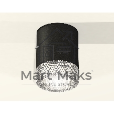 Светильник Ambrella Light XS6302040 SBK/CL черный песок/прозрачный MR16 GU5.3 (C6302, N6150)