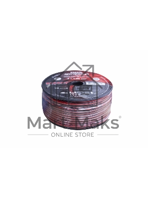 Кабель акустический Rexant 2х1,00 мм², красно-черный, бухта 100 м 01-6105-3