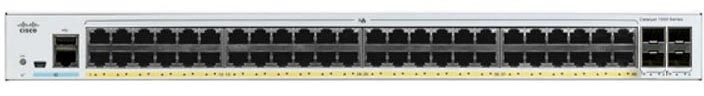 Коммутатор Cisco Catalyst 1000 48 port FE, 2x1G SFP,2X1G combo