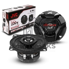 Колонки автомобильные JVC CS-DR420 220Вт 88дБ 4Ом 10см (4дюйм) (ком.:2кол.) коаксиальные двухполосные