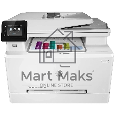 МФУ лазерное HP Color LaserJet Pro M283fdw (7KW75A), A4, цветной, печ. до 21 стр/мин., скан. до 26 стр/мин. (ч/б) 22 стр/мин. (цвет), 600 x 600 dpi (печать) 300x300dpi (скан), USB, RJ-45, Wi-Fi, Air Print, Mopria