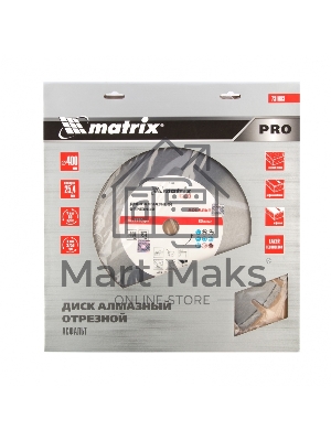 Диск алмазный Matrix ф400 х 25,4 мм, 