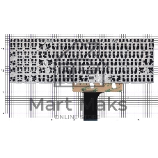 Клавиатура для ноутбука HP 17-CN 17-CP черная
