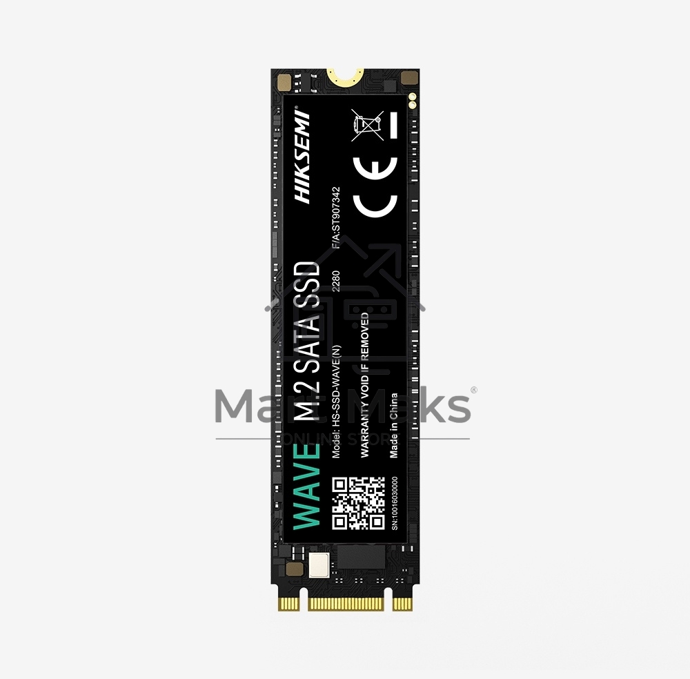 Накопитель SSD HIKSEMI WAVE(N), 128 Gb, SATA-III, M.2 2280, R/W 550/440