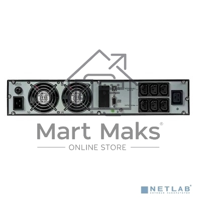 Источник бесперебойного питания Systeme Electriс Smart-Save Online SRV, 3000VA/2700W, On-Line, Rack 2U(Tower convertible), LCD, Out: 6xC13+1xC19, SNMP Intelligent Slot, USB, RS-232
