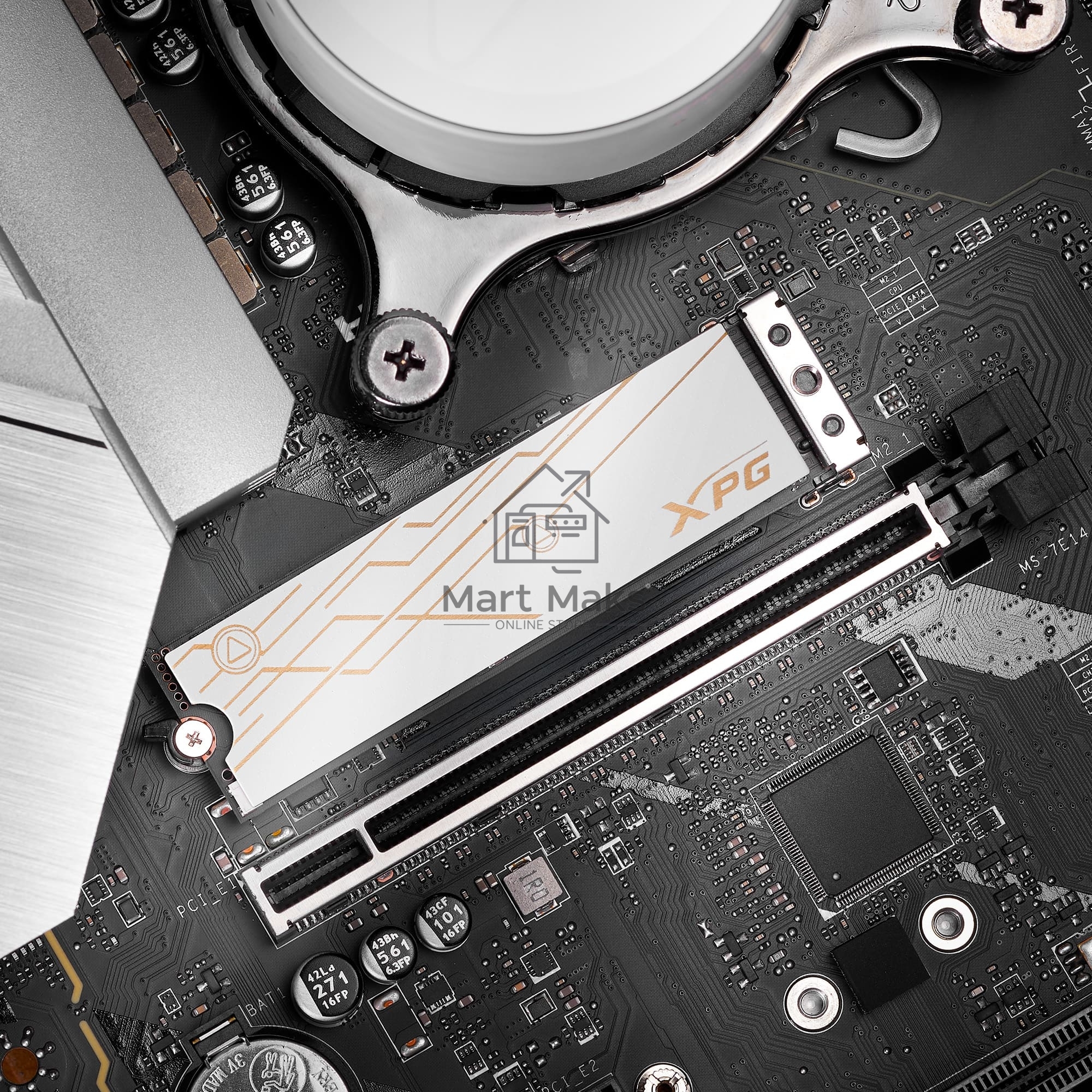 Твердотельный диск 1TB A-DATA XPG MARS 980 BLADE, M.2 2280, PCI-E 5x4, R/W -14000/10000 MB/s 3D-NAND