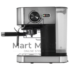 Кофеварка рожковая Centek CT-1164 серебристый, исп. кофе - молотый, 1.5 л, 1150 Вт, 15 бар