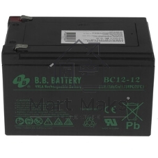 Батарея для ИБП B.B. Battery BC 12-12 (12V 12Ah)