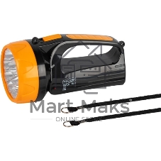 Фонарь ТРОФИ TSP10 акку 4v1.5ah 15хLED 2 режима карт