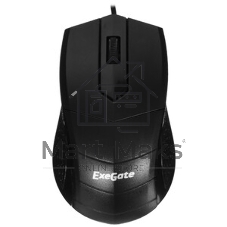 Мышь проводная ExeGate Professional Standard SH-9031 черный, 1000 dpi, USB, кнопки - 3