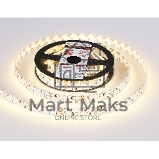 Светодиодная лента Ambrella light GS3701 2835 240Led /24W m/ 24V IP20 3000K/ 5000*14*1.2mm (2 конт.)