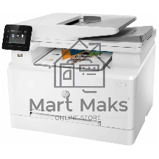 МФУ лазерное HP Color LaserJet Pro M283fdw (7KW75A), A4, цветной, печ. до 21 стр/мин., скан. до 26 стр/мин. (ч/б) 22 стр/мин. (цвет), 600 x 600 dpi (печать) 300x300dpi (скан), USB, RJ-45, Wi-Fi, Air Print, Mopria