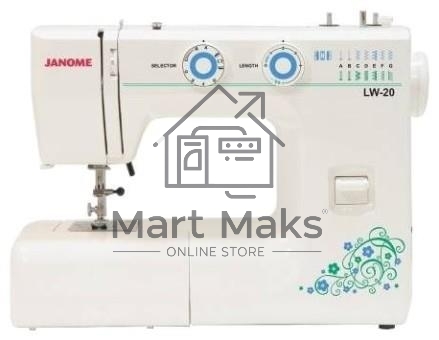 Швейная машина Janome LW-20 белый