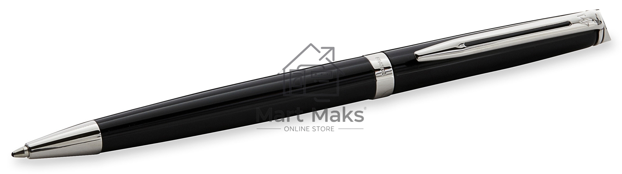 Ручка шариковая Waterman Hemisphere (CWS0920570) Mars Black CT M, синие чернила, подарочная коробка