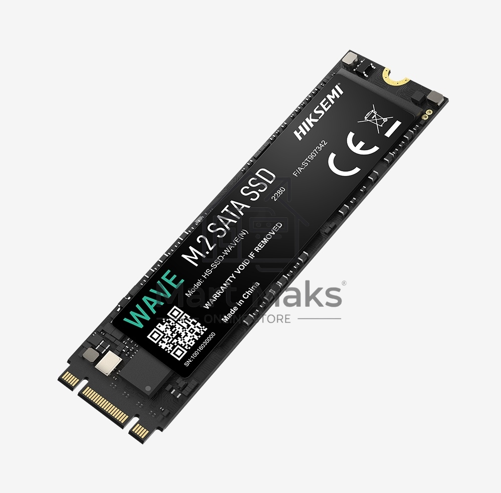 Накопитель SSD HIKSEMI WAVE(N), 256Gb, SATA-III, M.2 2280, R/W 560/480