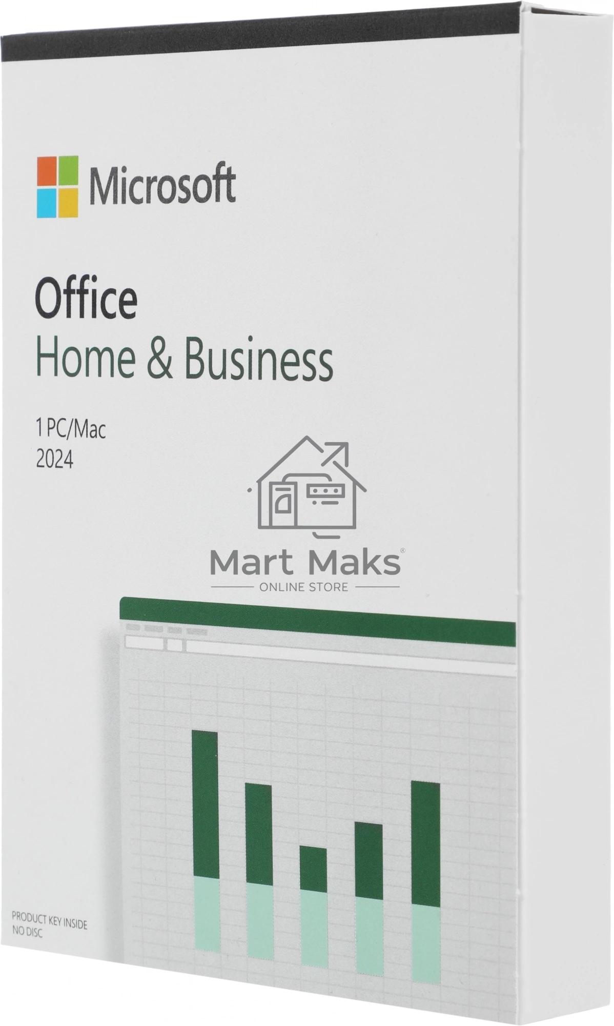 Офисное приложение Microsoft Office Home and Business 2024 English Medialess (EP2-06638)