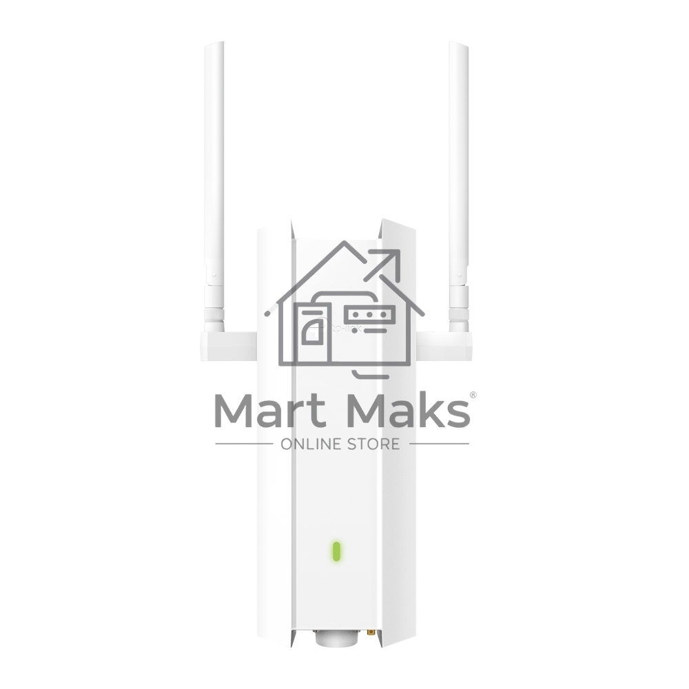Двухдиапазонная точка доступа TP-Link EAP625-Outdoor HD, для улицы и помещений с поддержкой Wi-Fi 6 AX1800, 1 гиг. порт RJ45, 802.3af/at, Passive PoE (48 В, 0,5 А), IP67, 2 внешние антенны