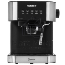 Кофеварка рожковая Centek CT-1164 серебристый, исп. кофе - молотый, 1.5 л, 1150 Вт, 15 бар