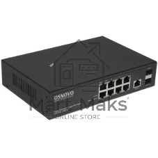 Коммутатор Osnovo SW-80802/L(150W) 8G 2SFP 8PoE+ 150W управляемый
