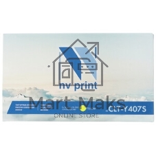 Картридж лазерный NVPrint совместимый Samsung CLT-Y407S Yellow для CLP-325/CLX-3185 (1000k)