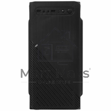 Компьютерный корпус Minitower ExeGate BAA-303M-AAA350 (mATX, БП AAA350 с вент. 8см, 2*USB, HD Audio, черный)