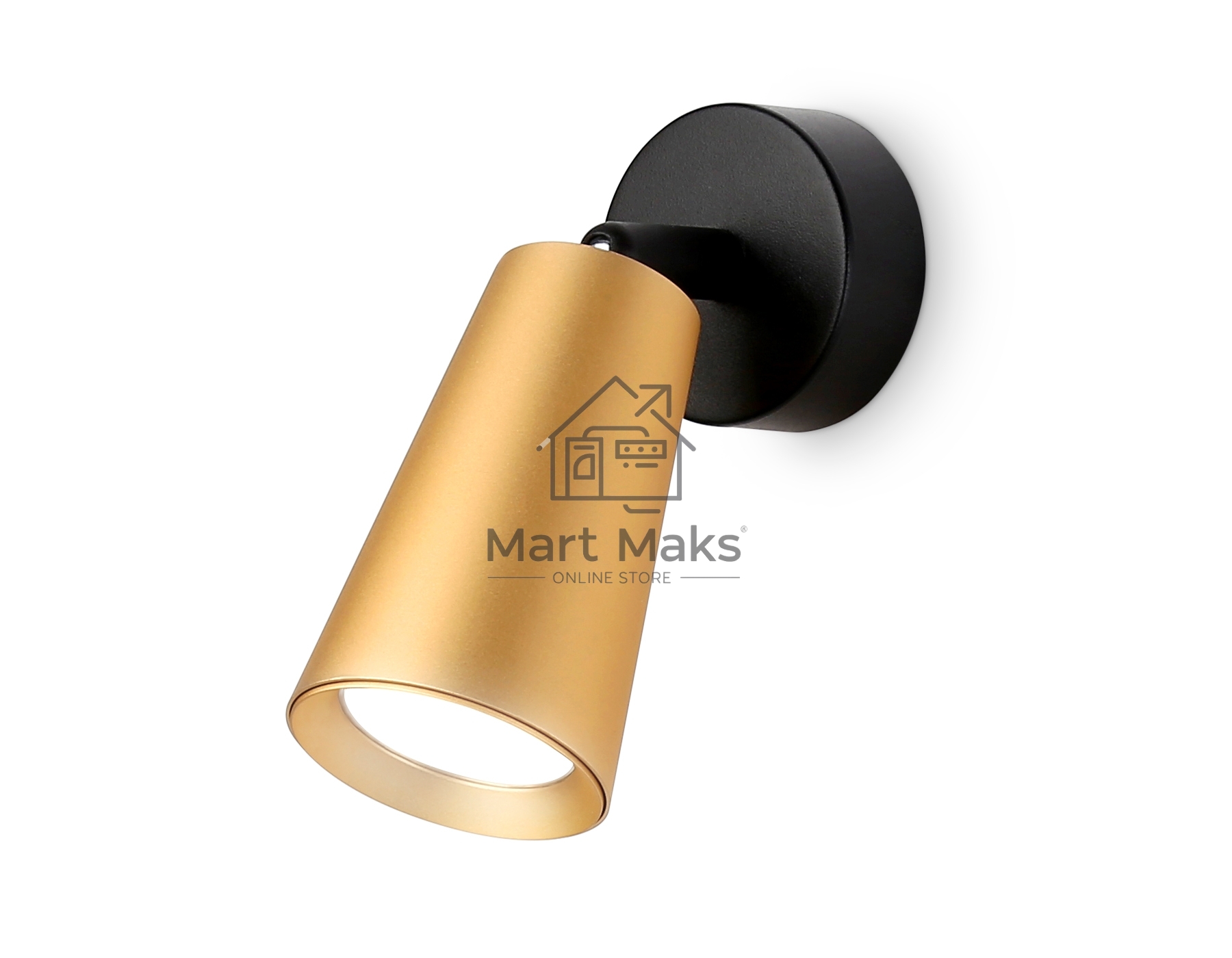 Светильник Ambrella light TA13135 BK/GD черный/золото GU10 max 12W D60*L95*H90