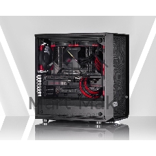 Вентилятор корпусной Noctua NF-A12x25 PWM chromax.black, 120 мм, 450-2000 об/мин, 22.6 дБ, 4-pin PWM, без подсветки, черный